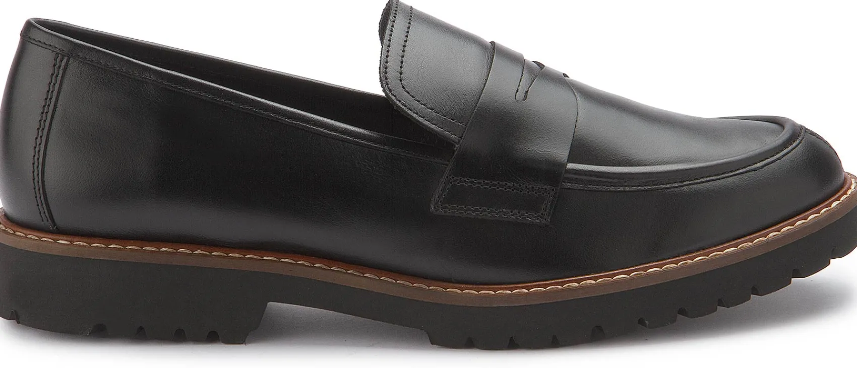 Slipper|Horsch Schuhe Loafer in Übergrößen Schwarz