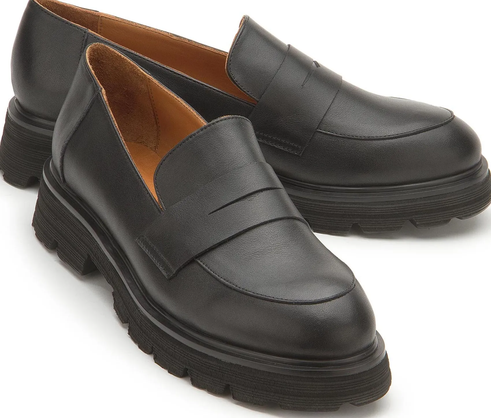 Slipper|Horsch Schuhe Loafer in Übergrößen Schwarz