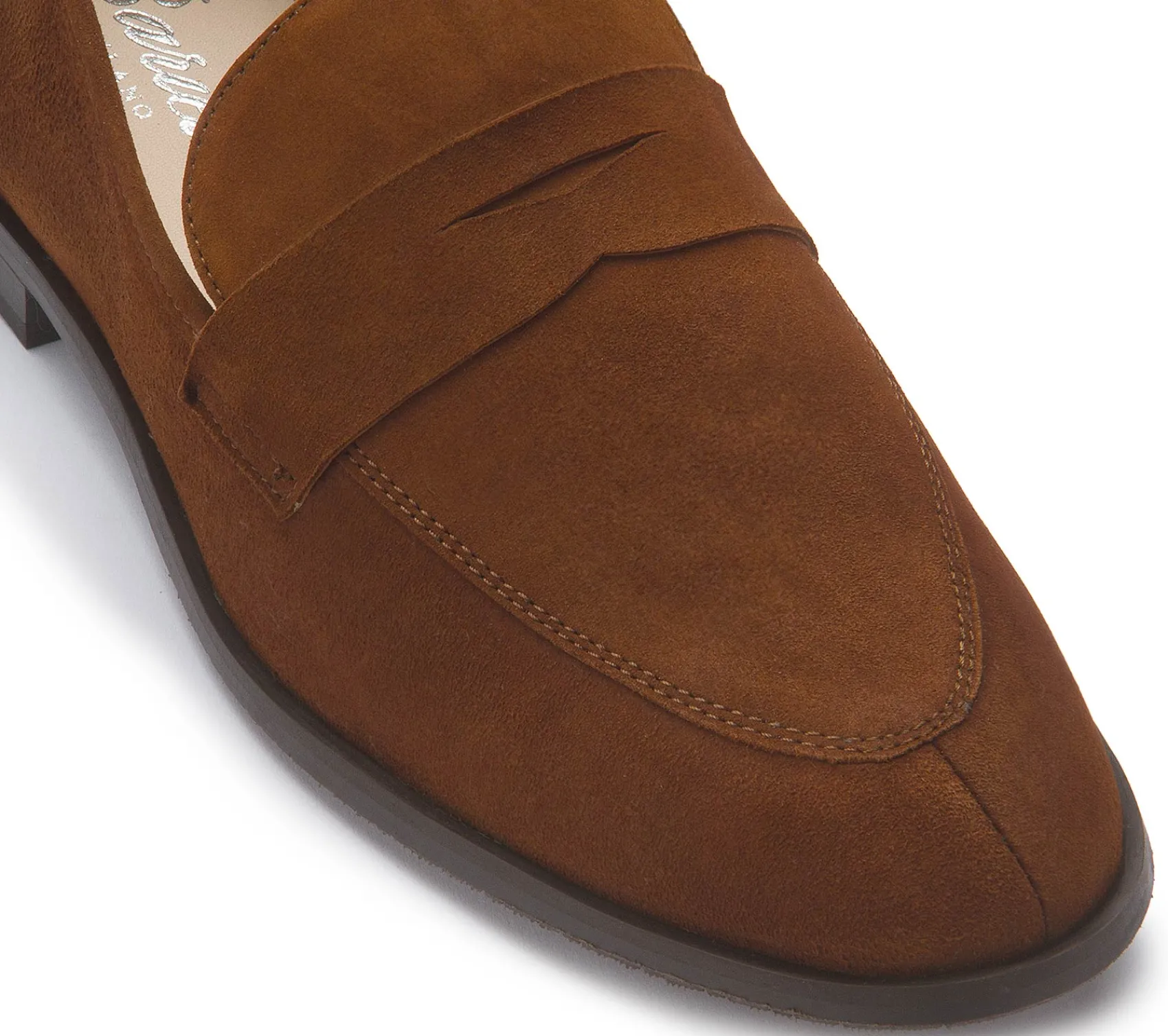 Slipper|Horsch Schuhe Loafer in Übergrößen Braun