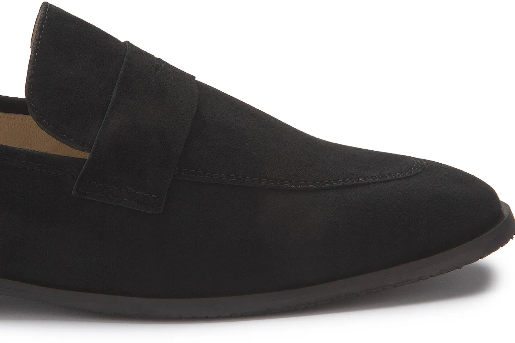 Slipper|Horsch Schuhe Loafer in Übergrößen Schwarz