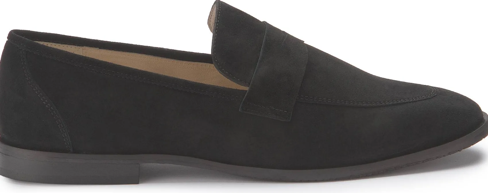 Slipper|Horsch Schuhe Loafer in Übergrößen Schwarz