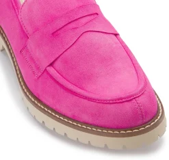 Slipper|Horsch Schuhe Loafer in Übergrößen Pink
