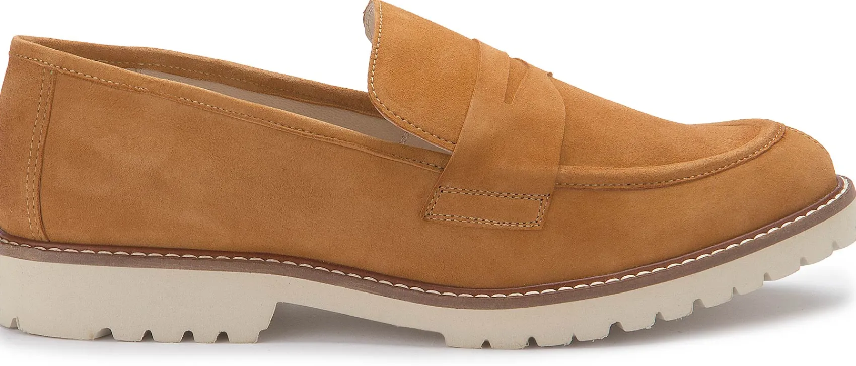 Slipper|Horsch Schuhe Loafer in Übergrößen Braun