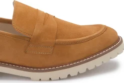 Slipper|Horsch Schuhe Loafer in Übergrößen Braun