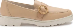 Slipper|Remonte Loafer in Übergrößen Beige