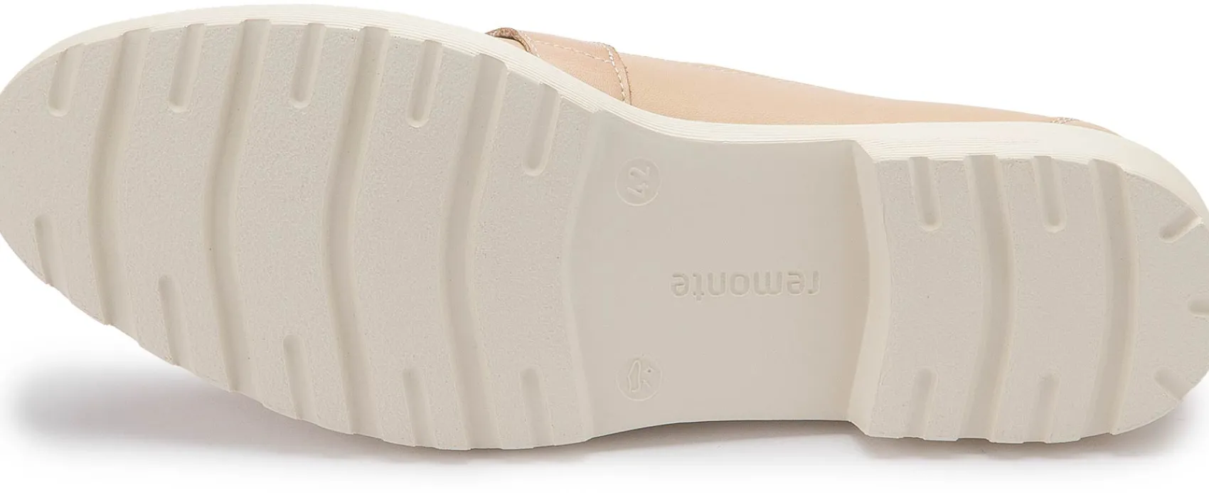 Slipper|Remonte Loafer in Übergrößen Beige