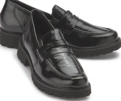 Slipper|Remonte Loafer in Übergrößen Schwarz