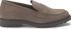 Slipper|Horsch Schuhe Loafer in Übergrößen Beige