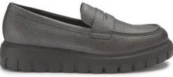 Slipper|Gabor Loafer in Übergrößen Silber