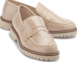 Slipper|Horsch Schuhe Loafer in Untergrößen Beige