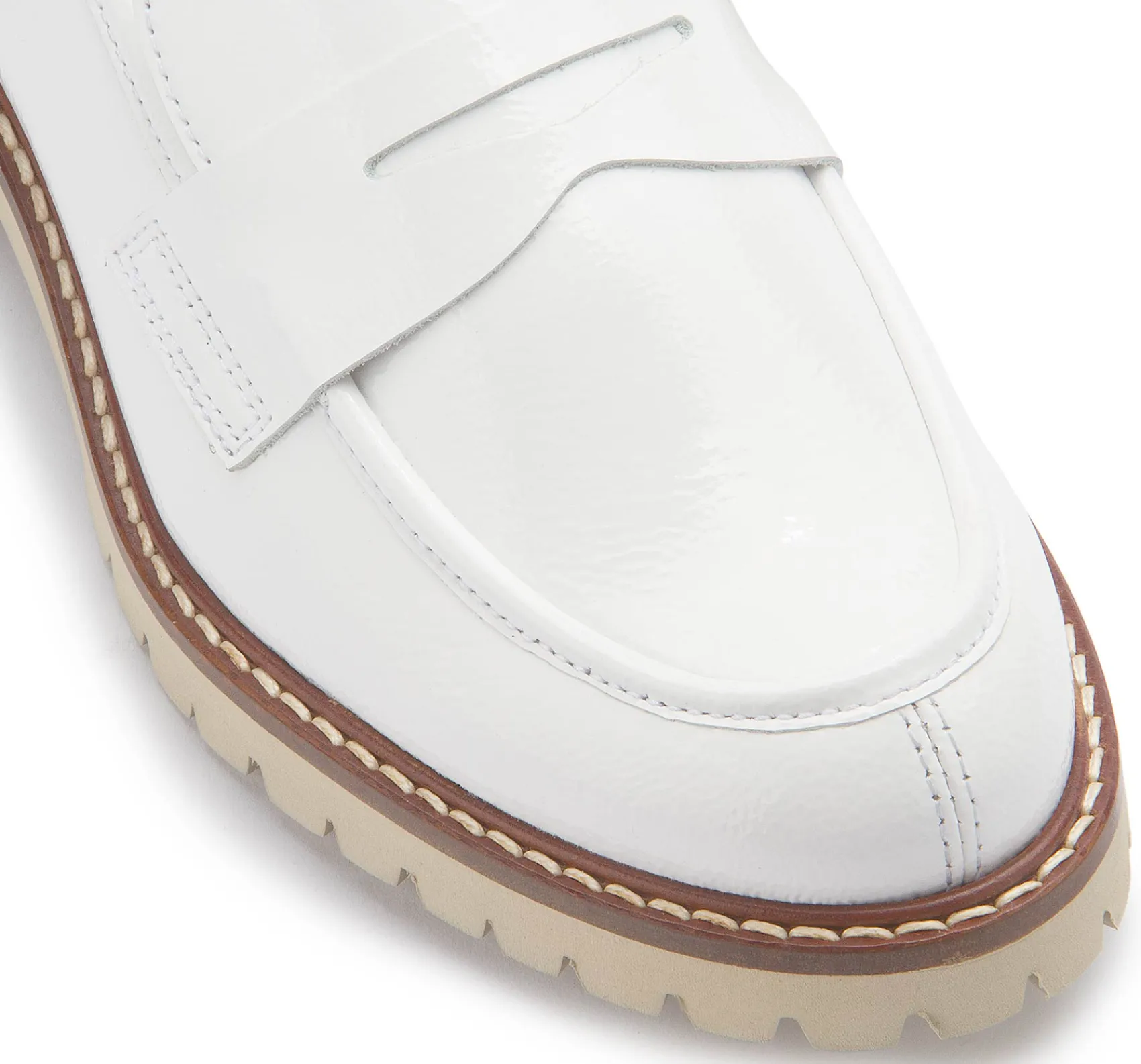 Slipper|Horsch Schuhe Loafer in Untergrößen Weiß