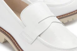Slipper|Horsch Schuhe Loafer in Untergrößen Weiß