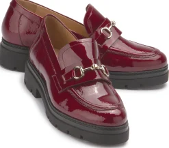 Slipper|Horsch Schuhe Loafer in Untergrößen Rot
