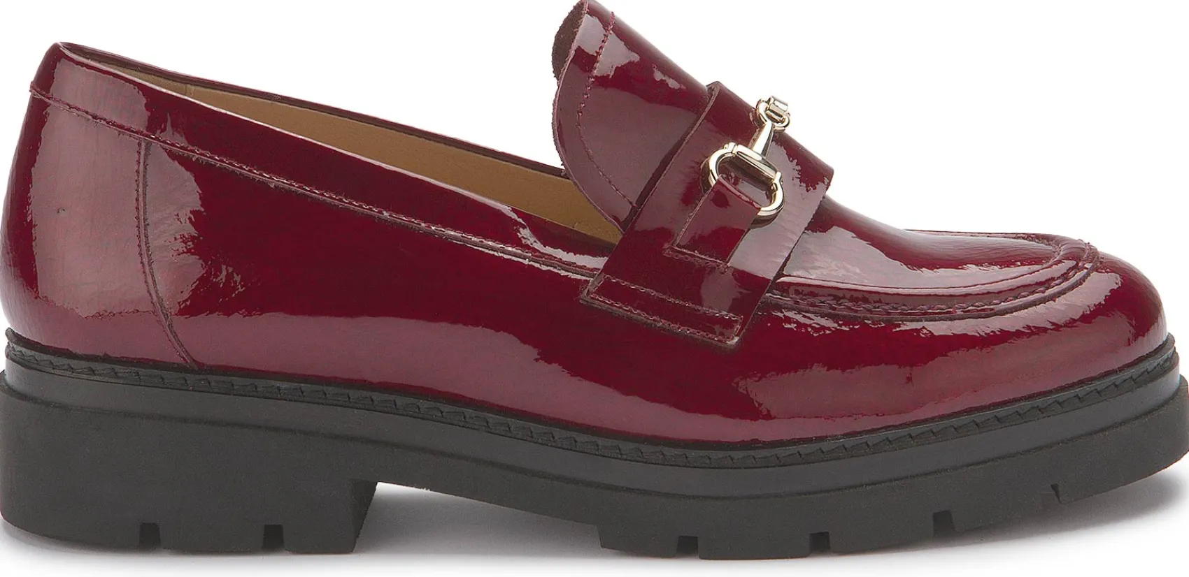 Slipper|Horsch Schuhe Loafer in Untergrößen Rot