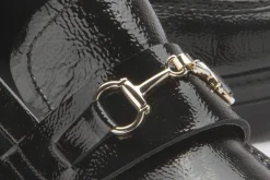 Slipper|Horsch Schuhe Loafer in Untergrößen Schwarz