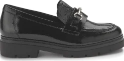 Slipper|Horsch Schuhe Loafer in Untergrößen Schwarz