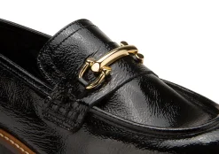 Slipper|Horsch Schuhe Loafer in Untergrößen Schwarz