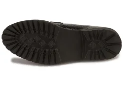 Slipper|Horsch Schuhe Loafer in Untergrößen Schwarz