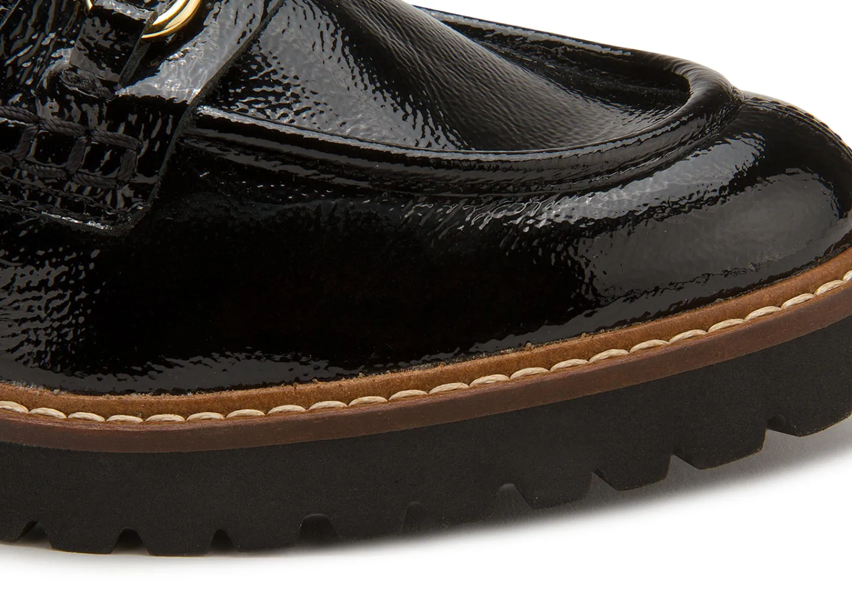 Slipper|Horsch Schuhe Loafer in Untergrößen Schwarz