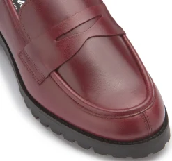 Slipper|Slipper|Horsch Schuhe Loafer in Untergrößen Rot
