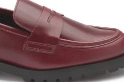 Slipper|Slipper|Horsch Schuhe Loafer in Untergrößen Rot