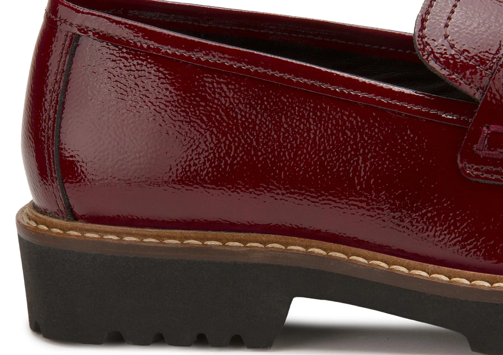 Slipper|Horsch Schuhe Loafer in Untergrößen Rot