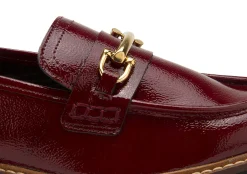 Slipper|Horsch Schuhe Loafer in Untergrößen Rot