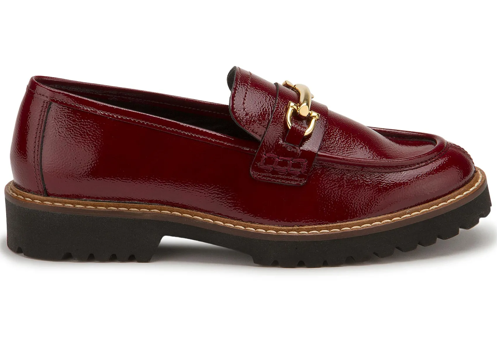 Slipper|Horsch Schuhe Loafer in Untergrößen Rot