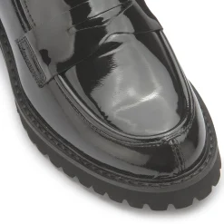 Slipper|Horsch Schuhe Loafer in Untergrößen Schwarz