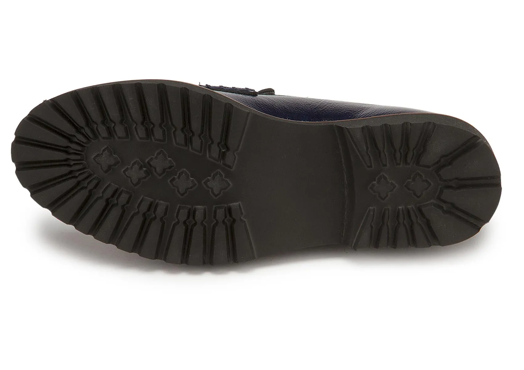 Slipper|Horsch Schuhe Loafer in Untergrößen Blau