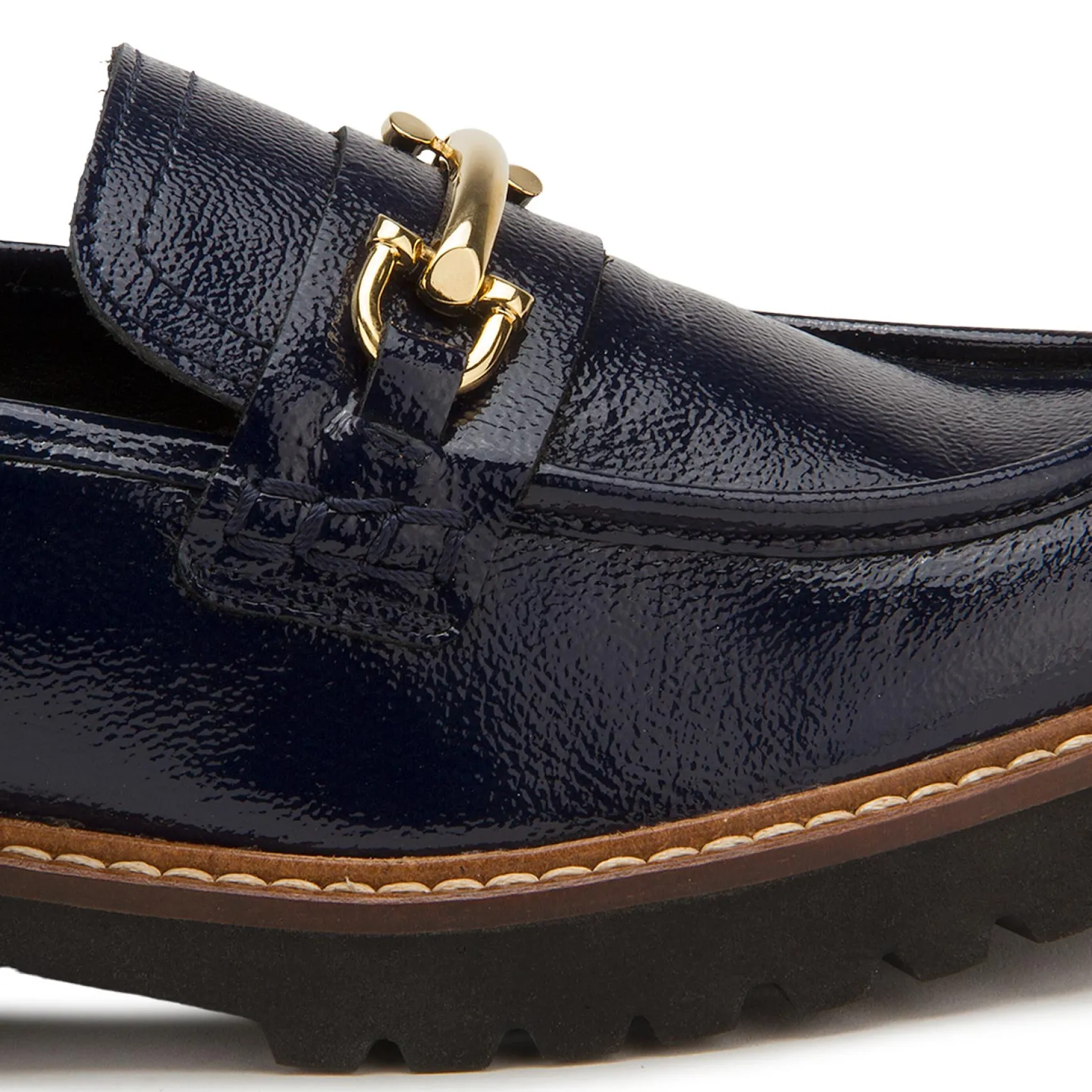 Slipper|Horsch Schuhe Loafer in Untergrößen Blau