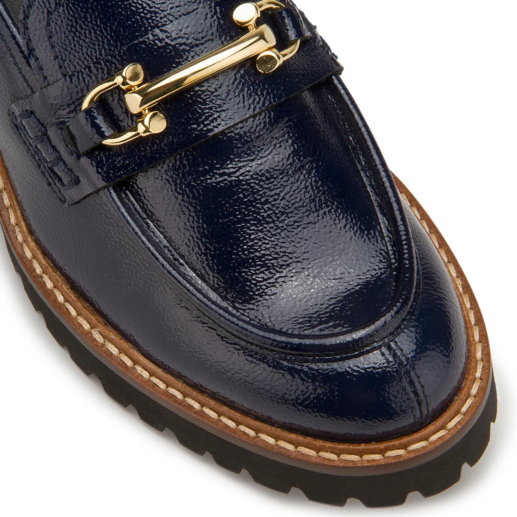 Slipper|Horsch Schuhe Loafer in Untergrößen Blau