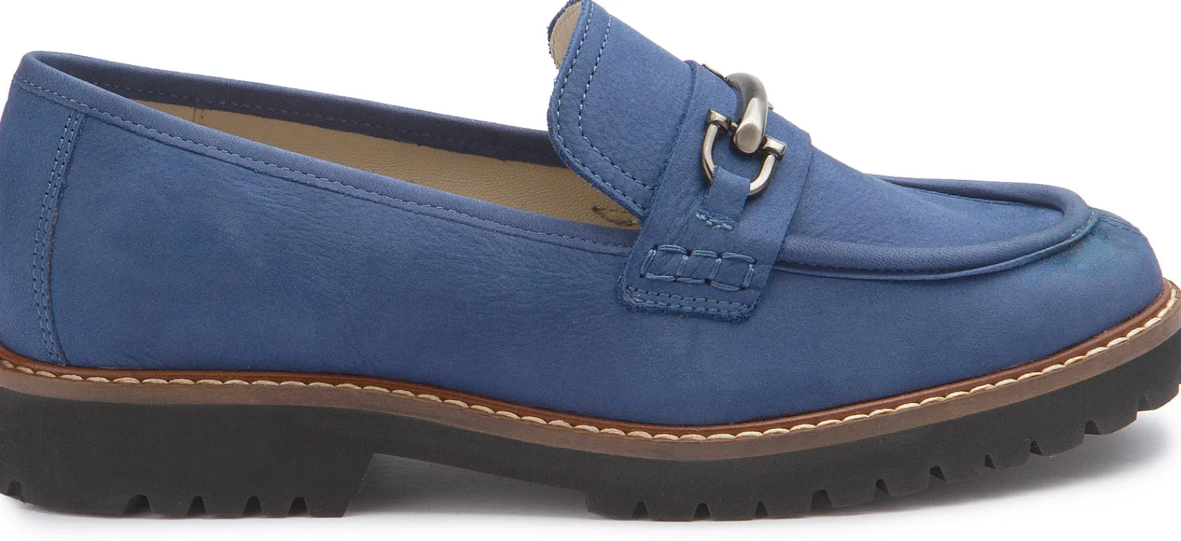 Slipper|Slipper|Horsch Schuhe Loafer in Untergrößen Blau