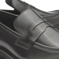 Slipper|Horsch Schuhe Loafer in Untergrößen Schwarz