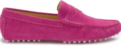 Slipper|Horsch Schuhe Mokassin in Übergrößen Pink