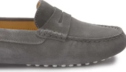 Slipper|Horsch Schuhe Mokassin in Übergrößen Grau