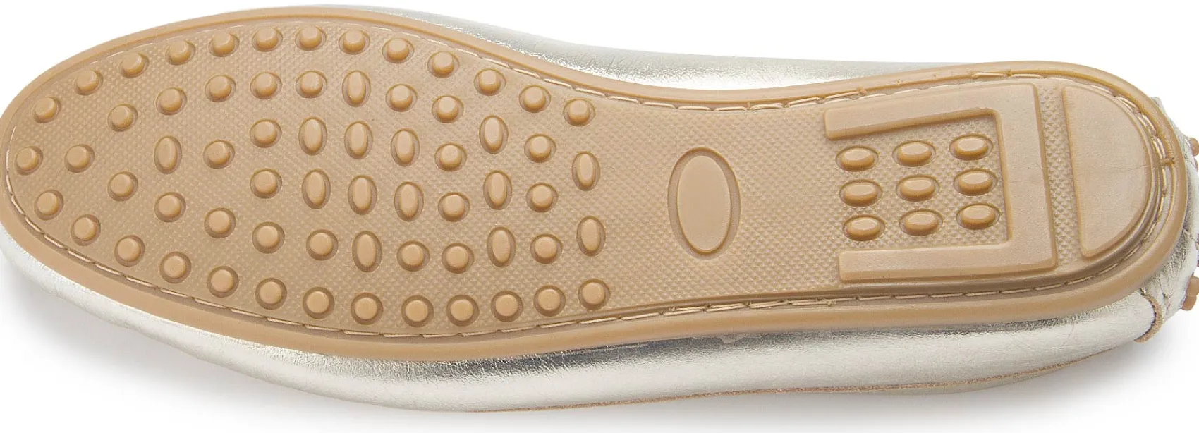 Slipper|Horsch Schuhe Mokassin in Übergrößen Gold