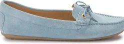 Slipper|Horsch Schuhe Mokassin in Übergrößen Blau