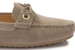 Slipper|Horsch Schuhe Mokassin in Übergrößen Beige