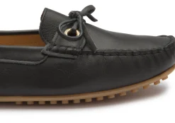 Slipper|Horsch Schuhe Mokassin in Übergrößen Schwarz