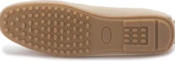 Slipper|Horsch Schuhe Mokassin in Übergrößen Beige
