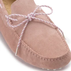 Slipper|Horsch Schuhe Mokassin in Übergrößen Rosa