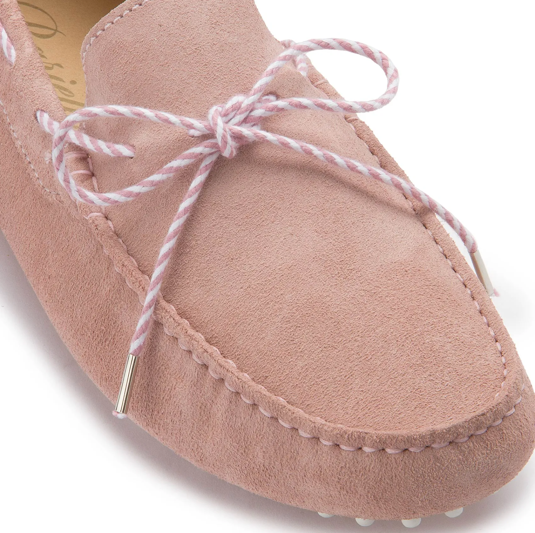Slipper|Horsch Schuhe Mokassin in Übergrößen Rosa