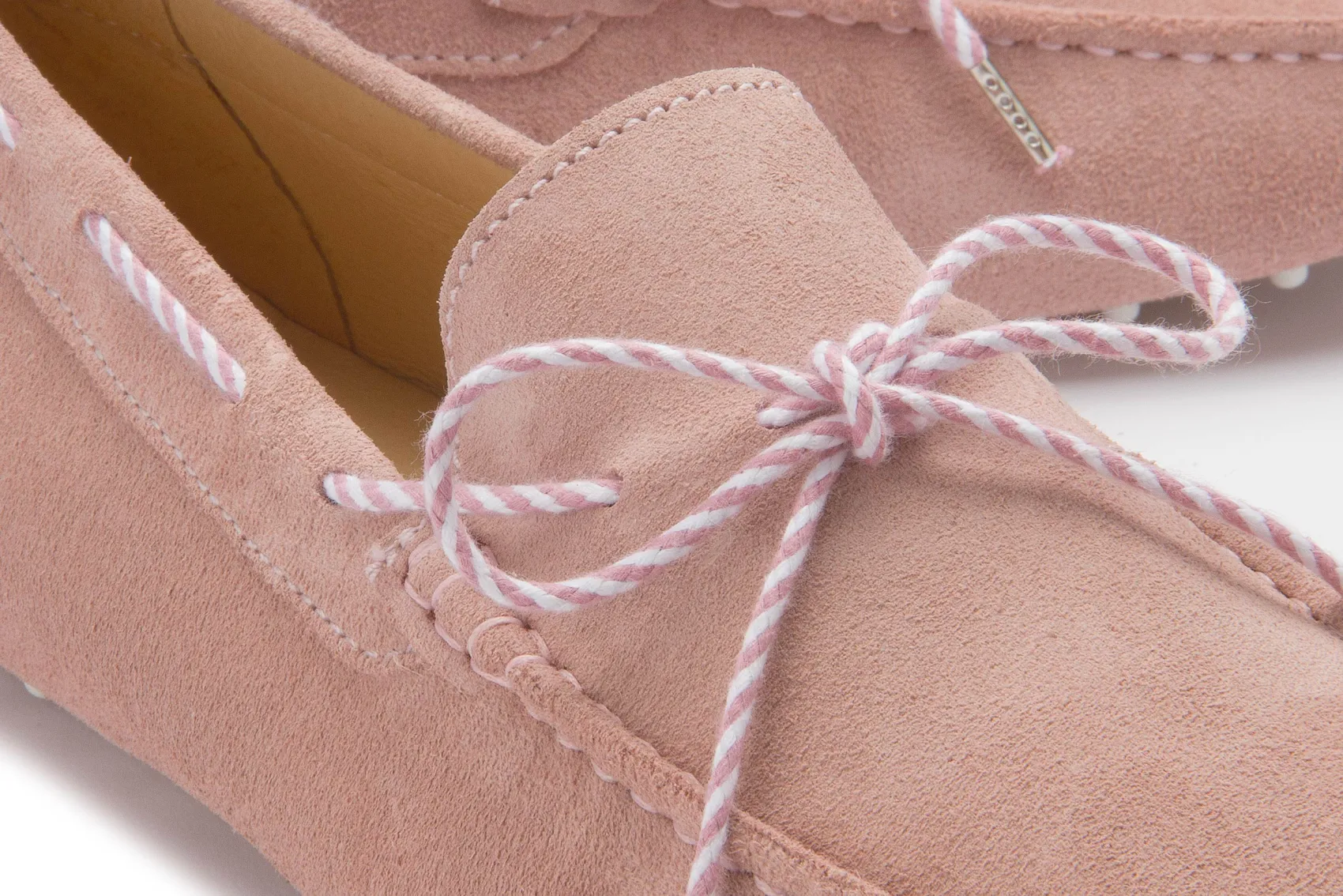 Slipper|Horsch Schuhe Mokassin in Übergrößen Rosa