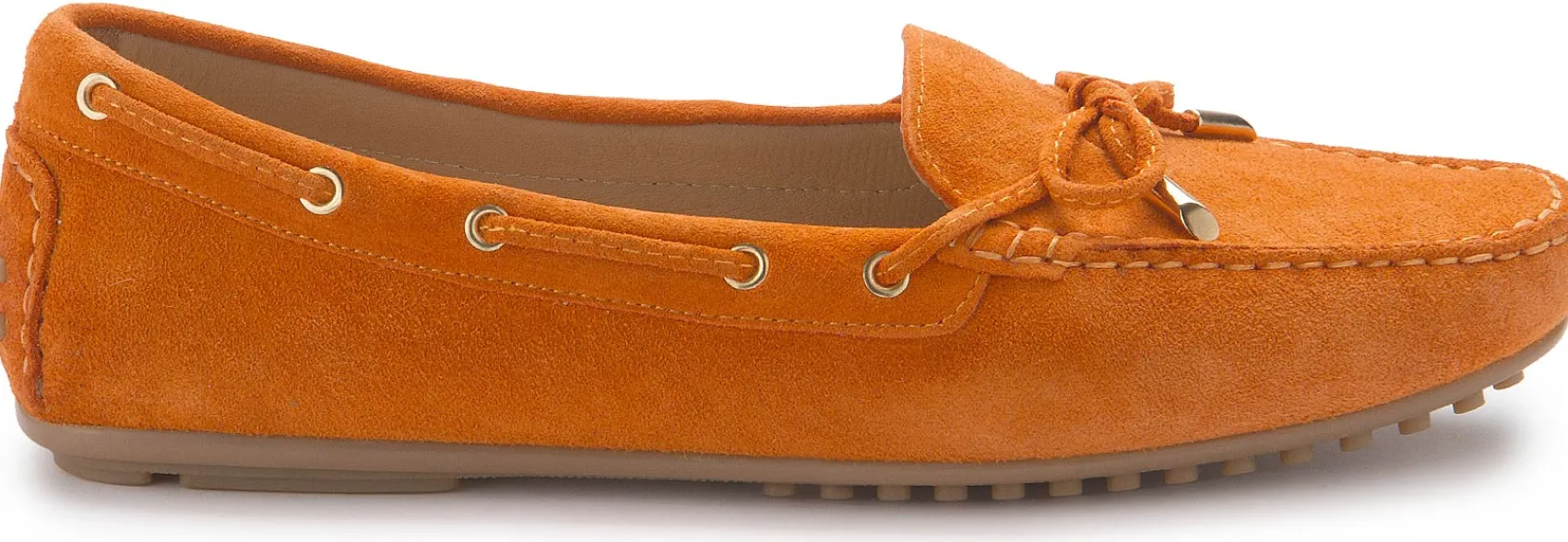 Slipper|Horsch Schuhe Mokassin in Untergrößen Orange
