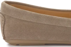 Slipper|Horsch Schuhe Mokassin in Untergrößen Beige