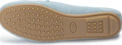 Slipper|Horsch Schuhe Mokassin in Untergrößen Blau
