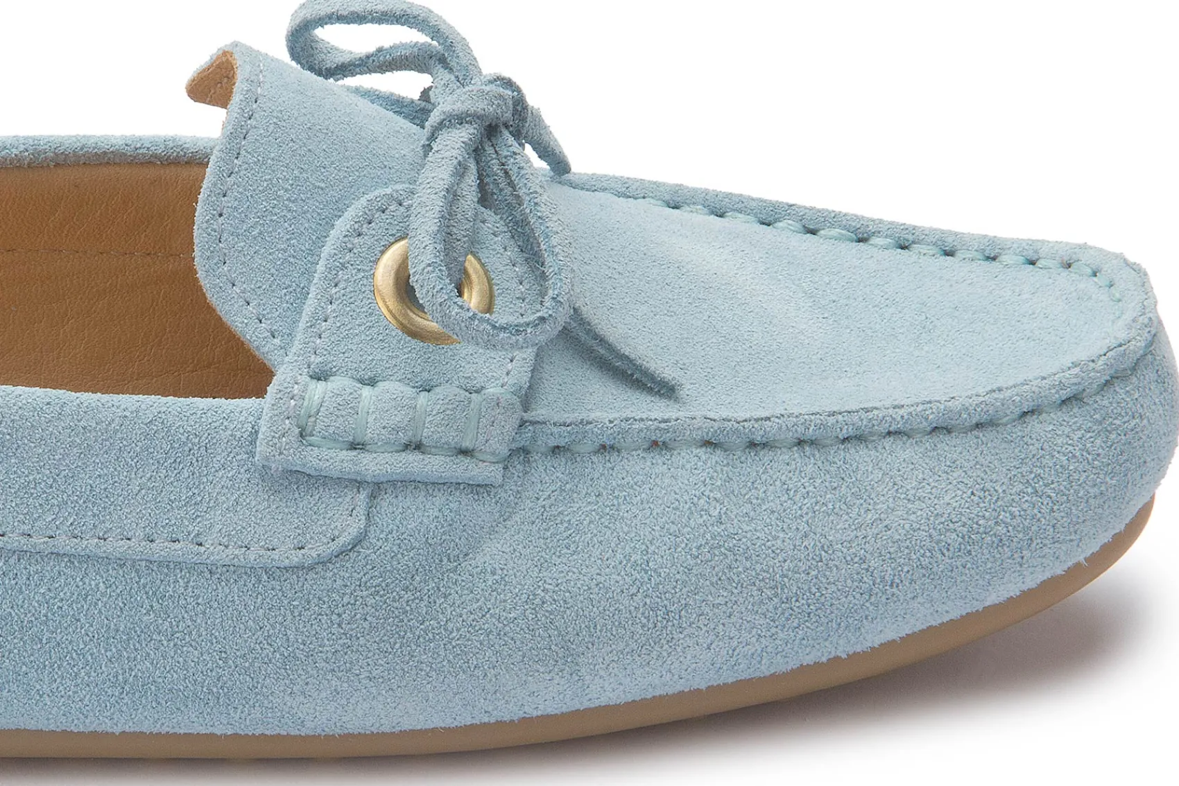 Slipper|Horsch Schuhe Mokassin in Untergrößen Blau