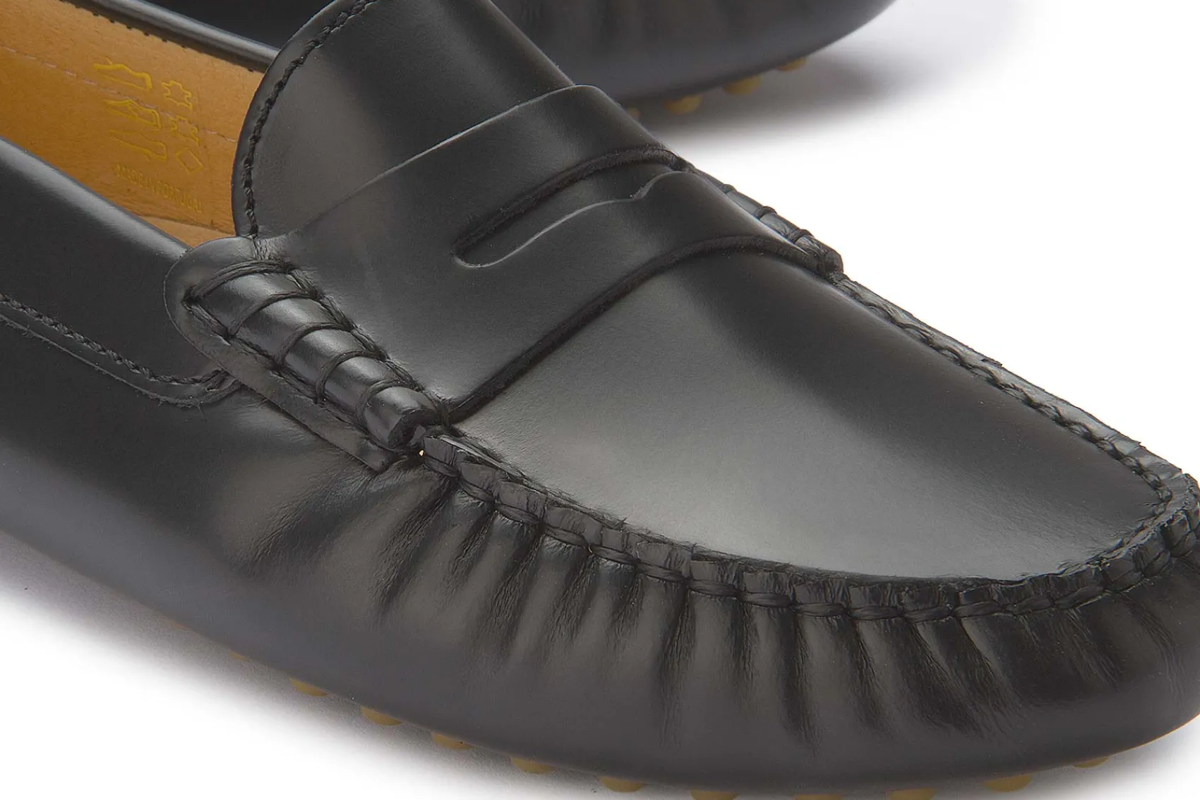Slipper|Horsch Schuhe Mokassin in Untergrößen Schwarz