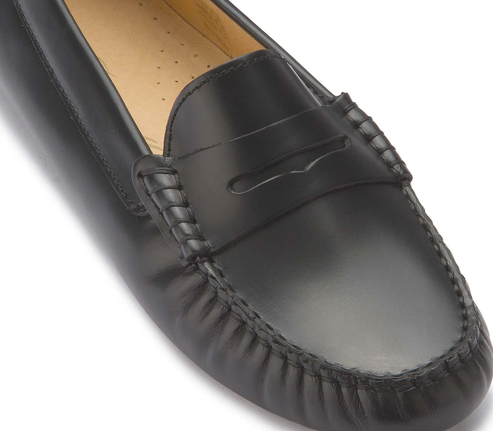 Slipper|Horsch Schuhe Mokassin in Untergrößen Schwarz
